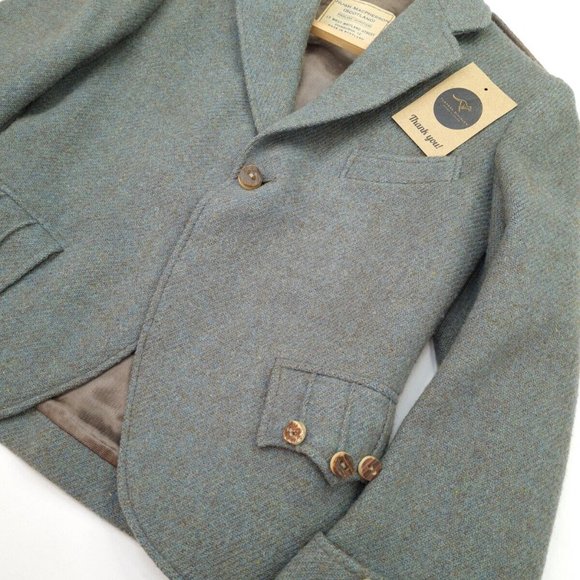 Hugh Macpherson Jacket Size 6 kilt blazer vintage Wool V RARE - Picture 2 of 16